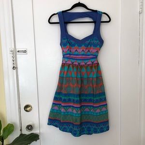 Flying Tomato colorful tank dress